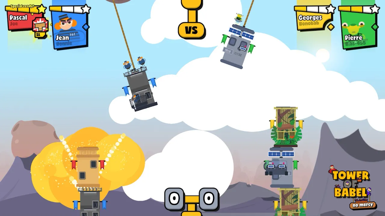 Images du jeu vidéo "Tower of Babel - no mercy" sur Nintendo Switch développé par DNA Studios entreprise suisse de jeu vidéo 01