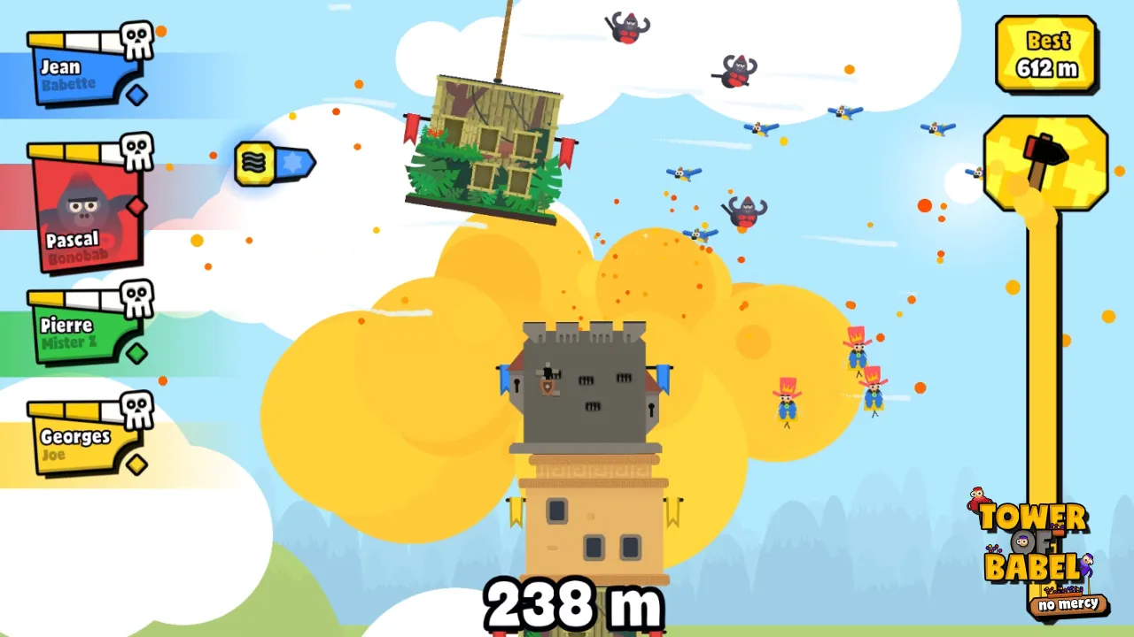 Images du jeu vidéo "Tower of Babel - no mercy" sur Nintendo Switch développé par DNA Studios entreprise suisse de jeu vidéo 02