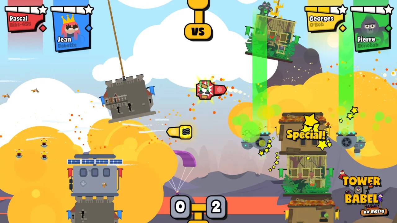 Images du jeu vidéo "Tower of Babel - no mercy" sur Nintendo Switch développé par DNA Studios entreprise suisse de jeu vidéo 03