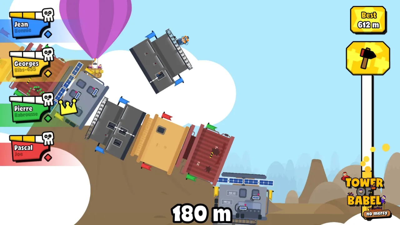 Images du jeu vidéo "Tower of Babel - no mercy" sur Nintendo Switch développé par DNA Studios entreprise suisse de jeu vidéo 05