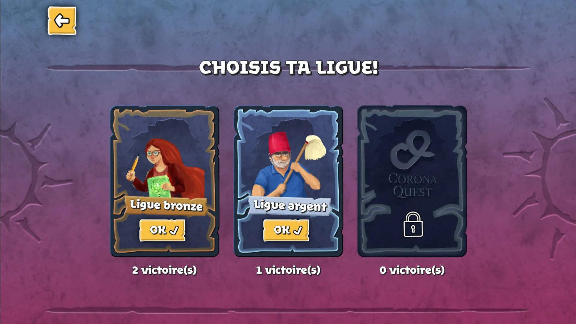 Images du jeu vidéo sérieux "CoronaQuest" développé par les spécialistes du jeu vidéo sérieux DNA Studios 03