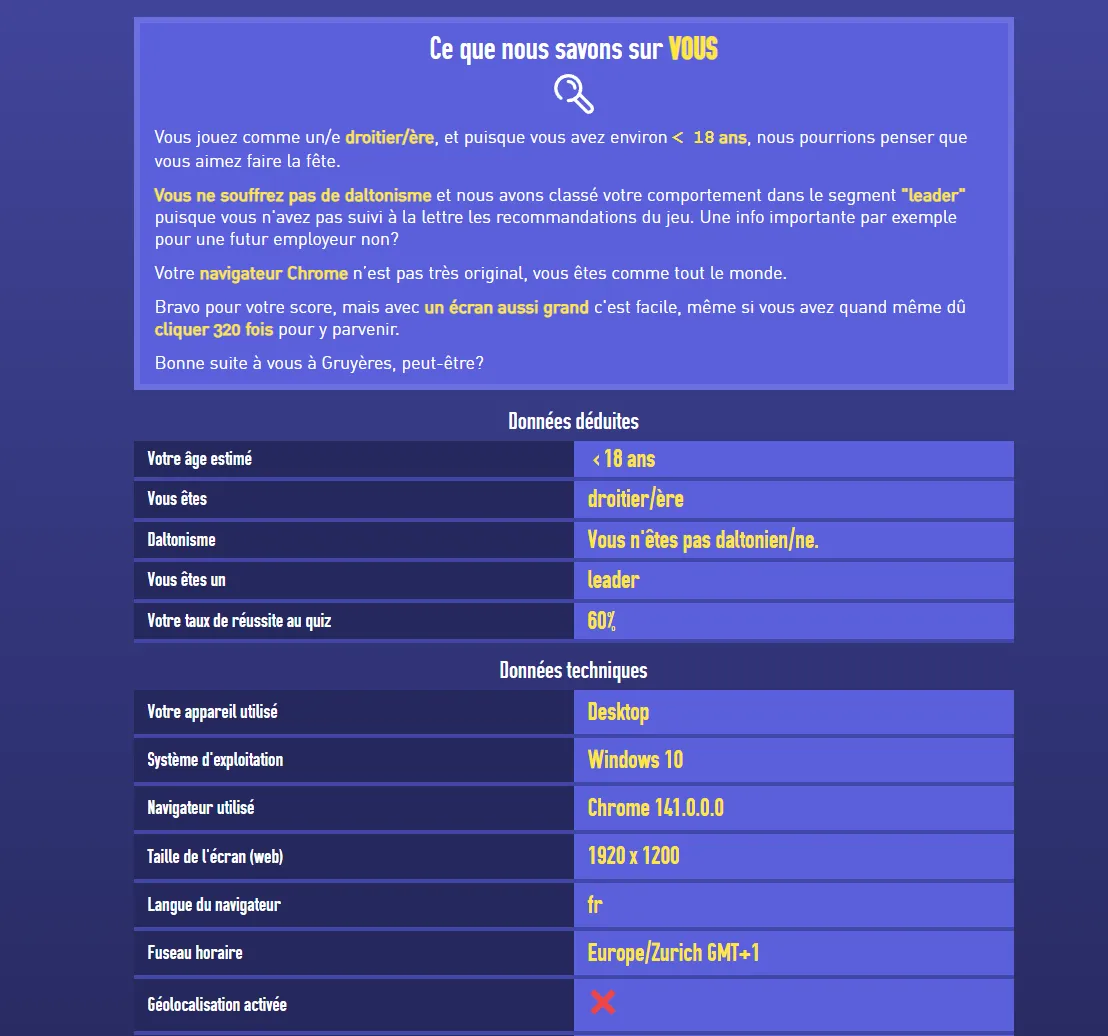 Fin du jeu vidéo sérieux Hals- und Beinbruch pour apprendre l'allemand en milieu hospitalier