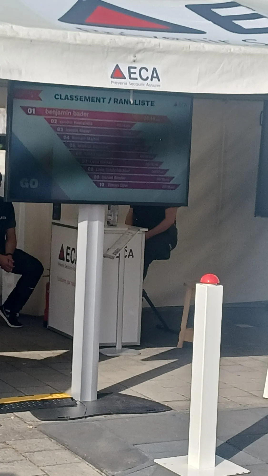 Images de installation interactive réalisée pour ECA - Vaud et leur stand inédit pour la Fête Fédérale de la Gymnastique 2025 05
