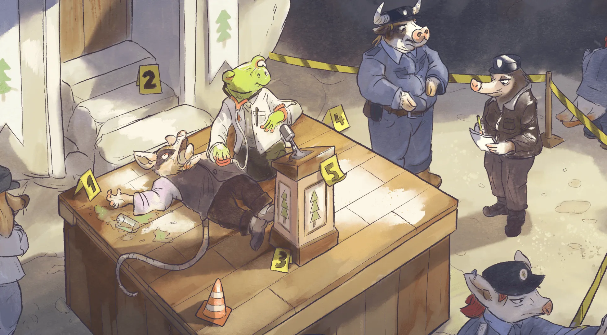 Images du jeu vidéo sérieux "ALTernatives" pour la sensibilisation et la prévention de la violence domestique en Suisse 04