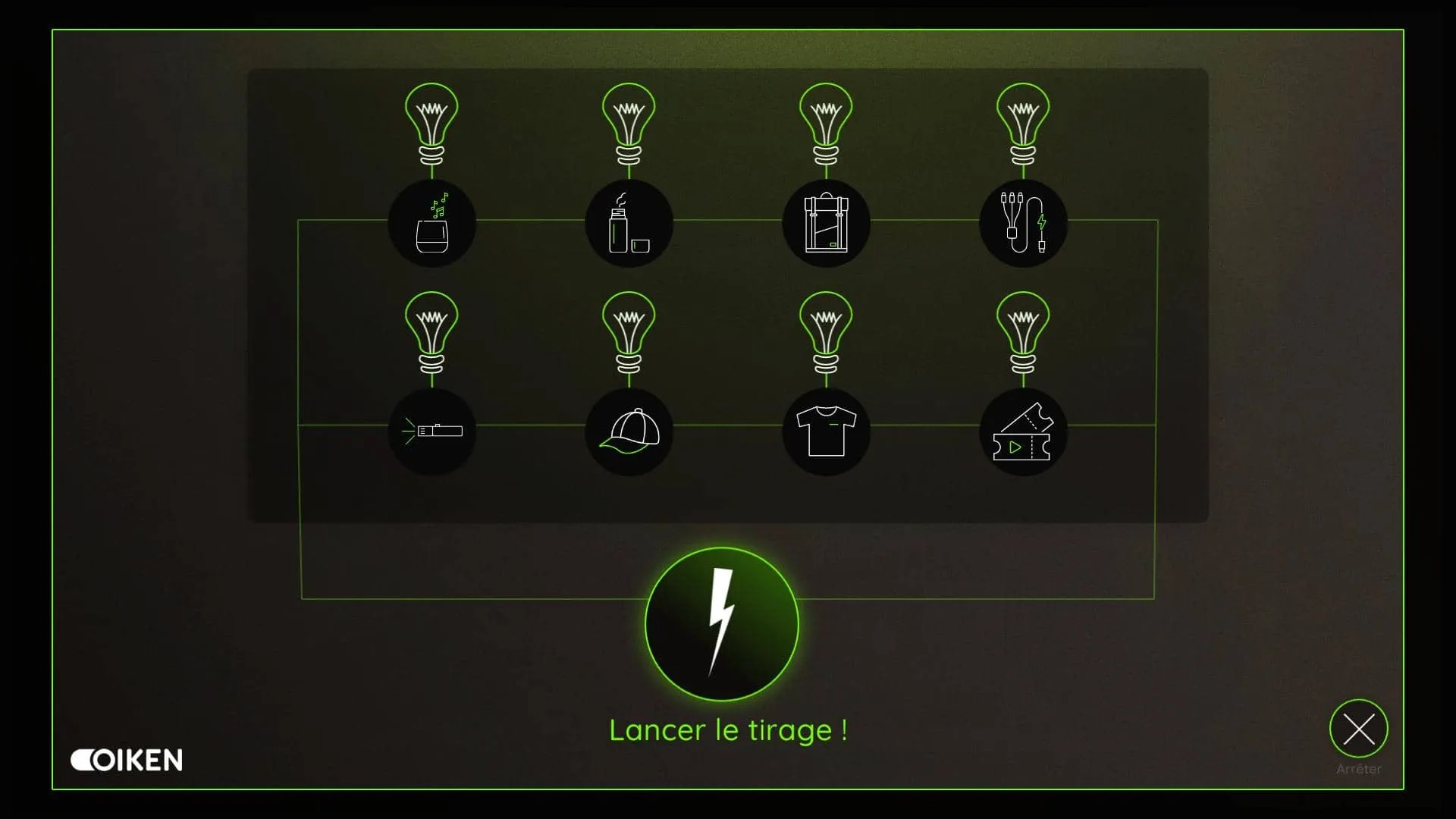 Images du jeu vidéo concours "Beeper" développé pour animer vos événements par une entreprise suisse DNA Studios 03