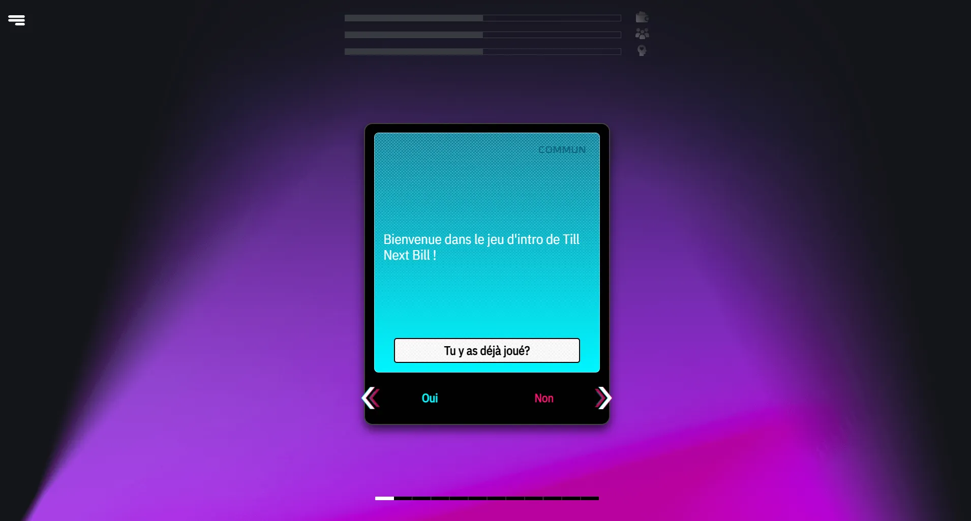 Images du jeu vidéo concours "Beeper" développé pour animer vos événements par une entreprise suisse DNA Studios 01
