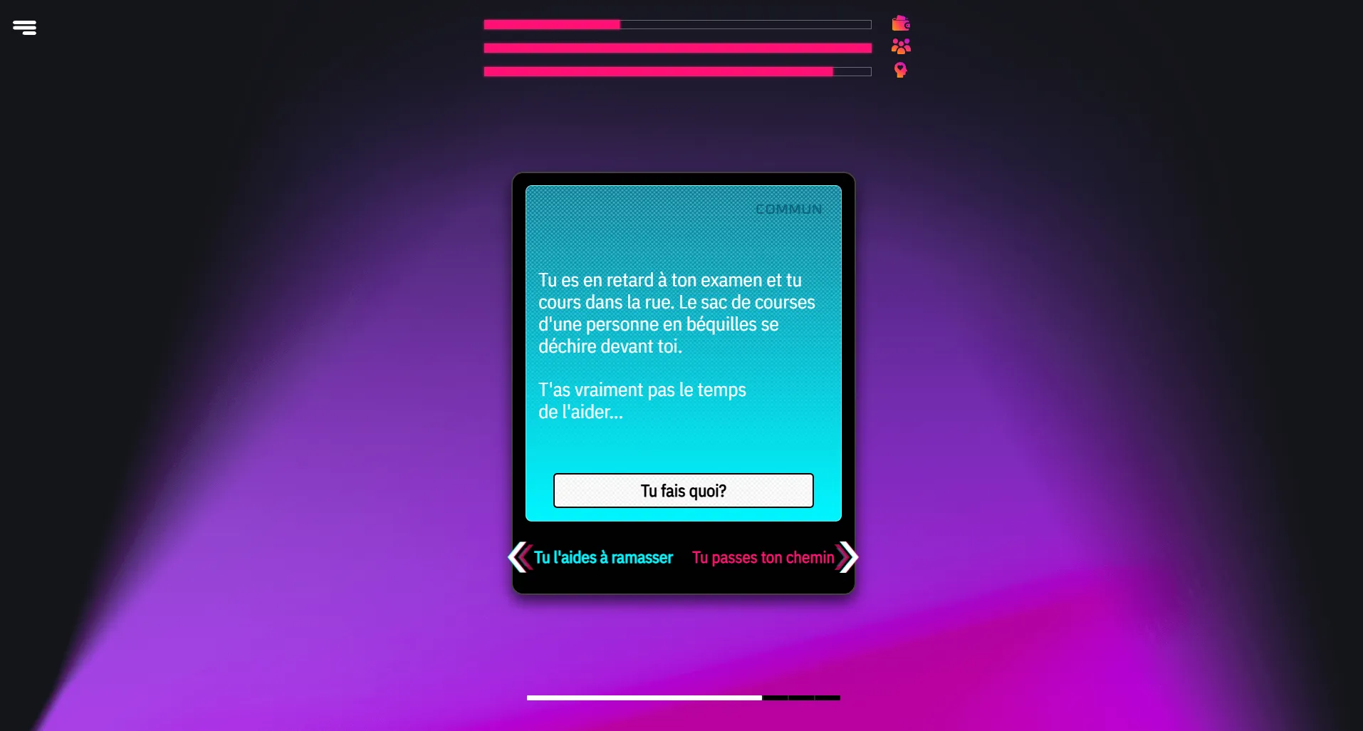 Images du jeu vidéo concours "Beeper" développé pour animer vos événements par une entreprise suisse DNA Studios 04