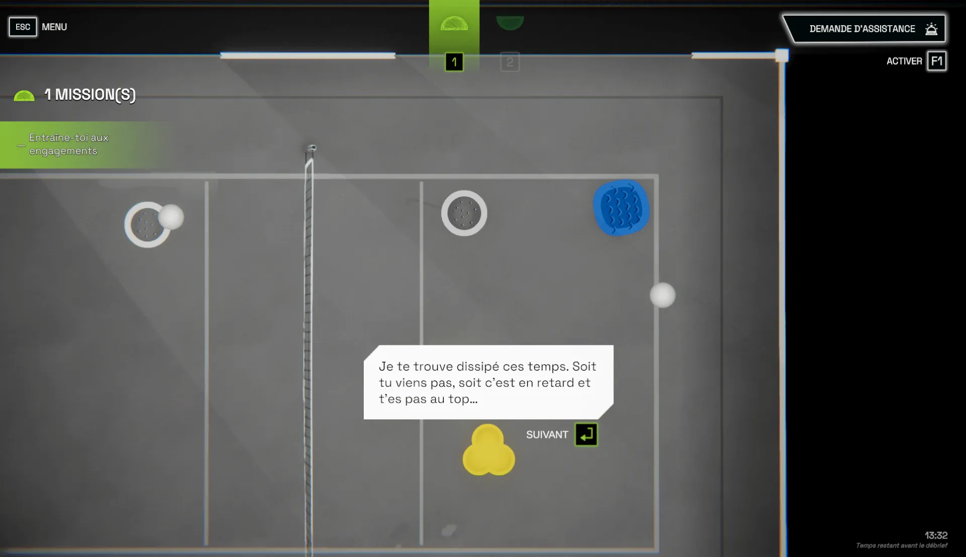 Images du jeu vidéo sérieux "ALTernatives" pour la sensibilisation et la prévention de la violence domestique en Suisse 02