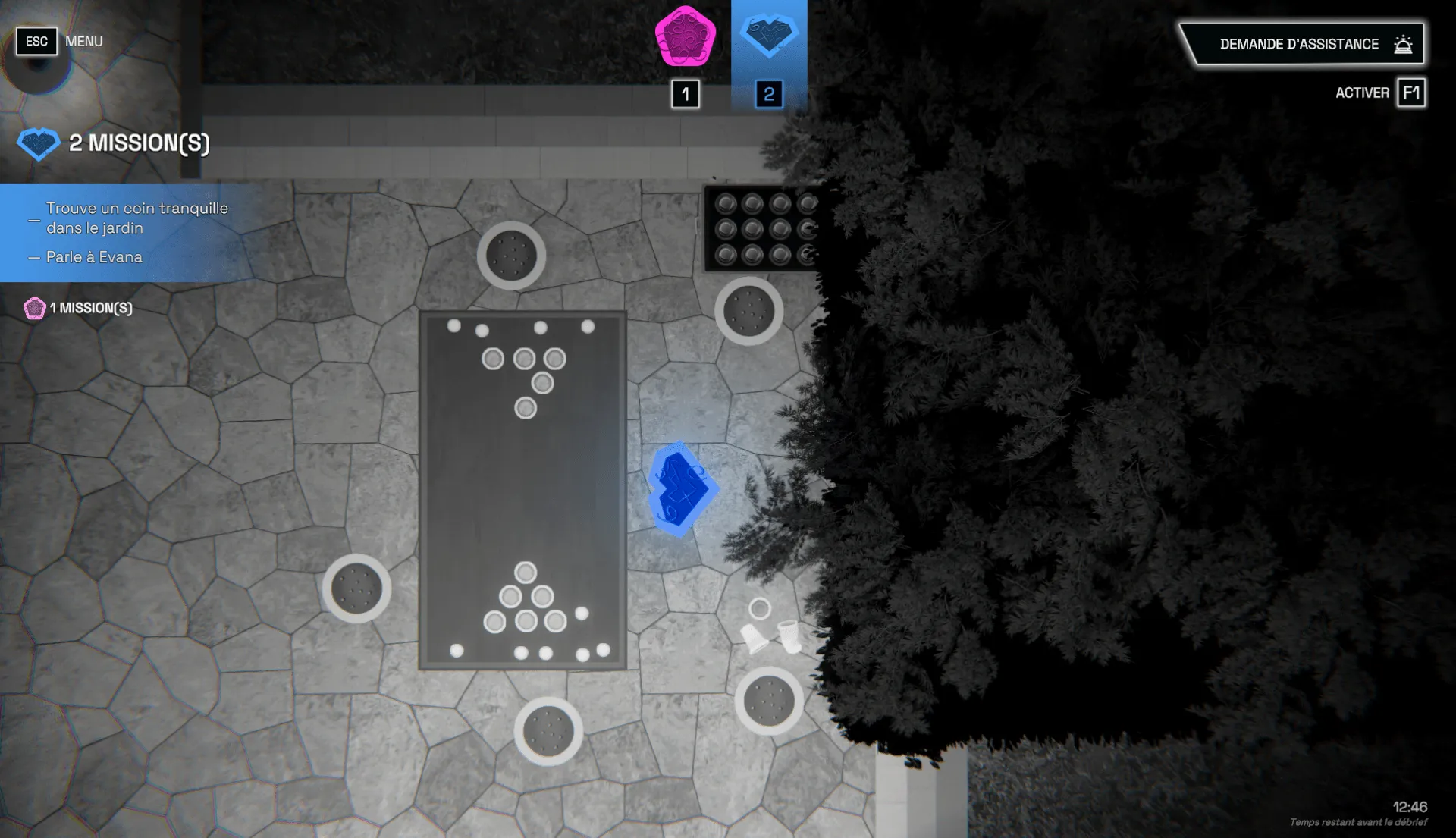 Images du jeu vidéo sérieux "ALTernatives" pour la sensibilisation et la prévention de la violence domestique en Suisse 03